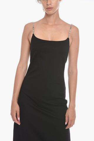 Midi CHAIN Dress with Side Slit