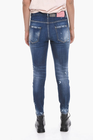 TWINPHONY Jeans COOL GIRL FIT mit Spritz-Effekt 14 cm