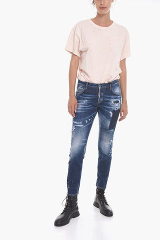 TWINPHONY Jeans COOL GIRL FIT mit Spritz-Effekt 14 cm