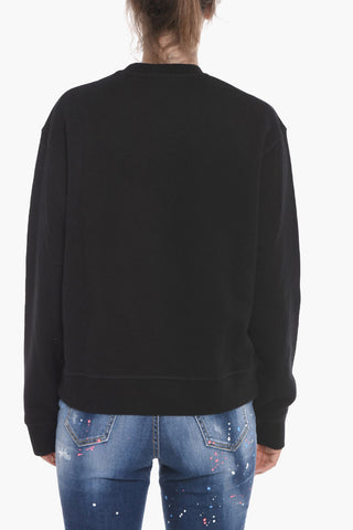 ICON Crewneck Sweatshirt with Lettering