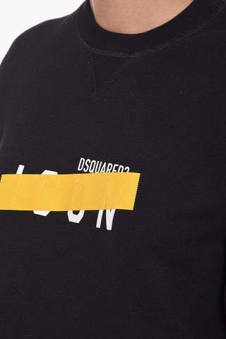 ICON Crewneck Sweatshirt with Lettering