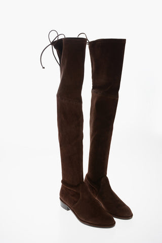 Stivali Sopra al Ginocchio LOWLAND in Suede
