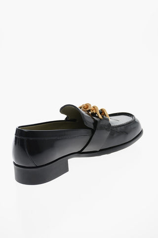 Vinyl Effect Brushed Leather MADAME Loafers