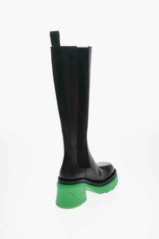 Under the Knee FLASH Chelsea Boots 7cm