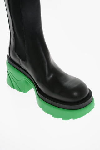 Under the Knee FLASH Chelsea Boots 7cm