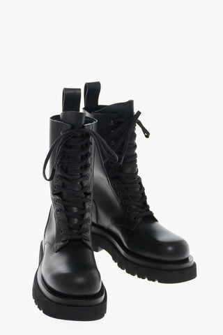 Anfibi in Pelle LUG con Lacci Hike