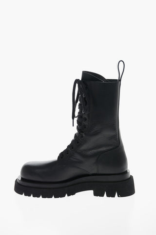 Anfibi in Pelle LUG con Lacci Hike