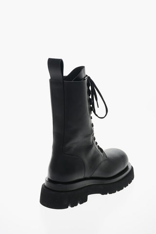 Anfibi in Pelle LUG con Lacci Hike