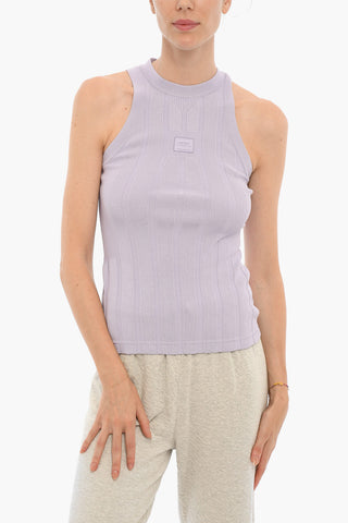 Top Girocollo RANCID a Tinta Unita