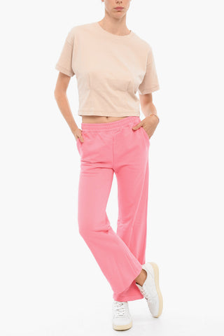 Joggers HAPPY in Cotone Garzato a 3 Tasche