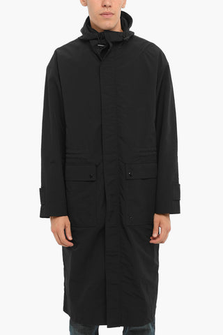 Parka J-LUI in Nylon con Stampa D Logo