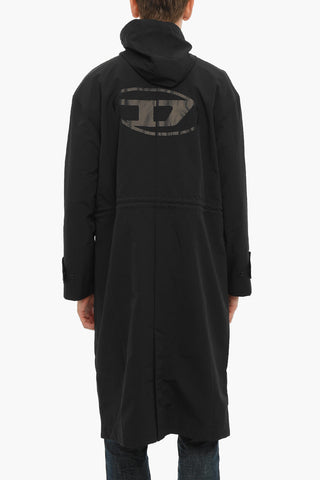 Parka J-LUI in Nylon con Stampa D Logo