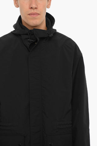 Parka J-LUI in Nylon con Stampa D Logo