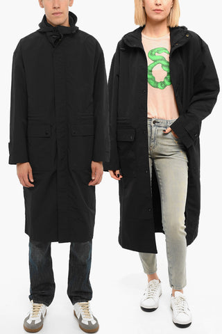 Parka J-LUI in Nylon con Stampa D Logo