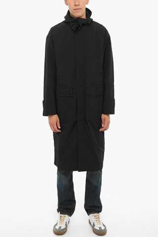 Parka J-LUI in Nylon con Stampa D Logo