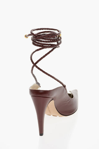 Cuir Sole SPRITZ Leather Pumps 10cm