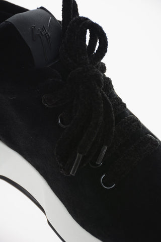 Rubber Sole VERONA Velour Sneakers