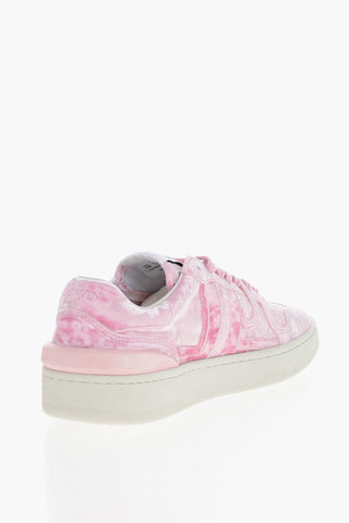 Lace-up CLAY Velour Sneakers