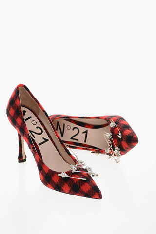 Gingham Fabric DOROTY Pumps 9cm
