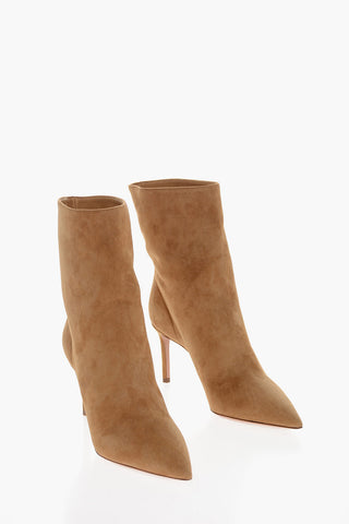 Stivaletti in Suede MATIGNON con Tacco a Spillo 7cm