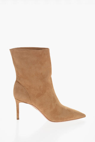 Stivaletti in Suede MATIGNON con Tacco a Spillo 7cm