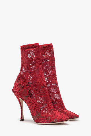 Stivaletti See Through COCO in Pizzo 9cm