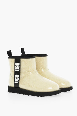 Padded CLASSIC CLEAR MINI Rain Boots With Logo print