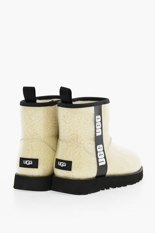 Padded CLASSIC CLEAR MINI Rain Boots With Logo print