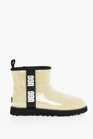 Padded CLASSIC CLEAR MINI Rain Boots With Logo print