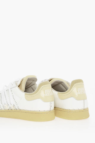 Low-top Leather STRIPELESS ULTIMATE Sneakers With Rubber Sole
