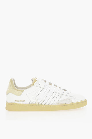 Low-top Leather STRIPELESS ULTIMATE Sneakers With Rubber Sole