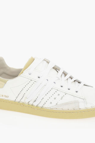 Low-top Leather STRIPELESS ULTIMATE Sneakers With Rubber Sole