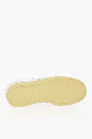 Low-top Leather STRIPELESS ULTIMATE Sneakers With Rubber Sole
