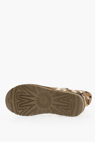 Cow Print Ponyskin MINI CLASSIC Padded Boots