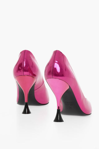 Patent Leather CRIS VEGAS Pumps With Spool Heel 10 cm 