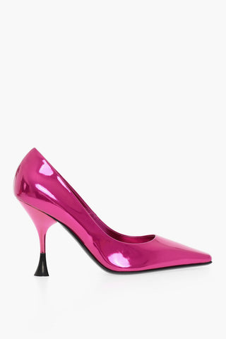 Patent Leather CRIS VEGAS Pumps With Spool Heel 10 cm 