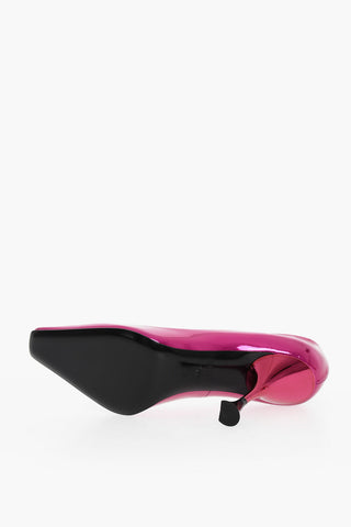 Patent Leather CRIS VEGAS Pumps With Spool Heel 10 cm 