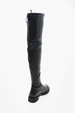 Leather LOWLAND Over the Knee Boots 4cm