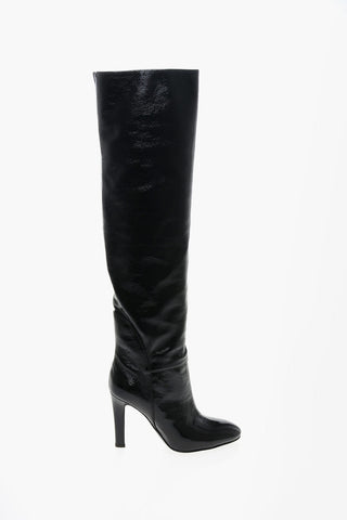 Patent Leather KUBRICK Over the Knee Boots 10cm
