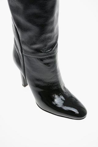 Patent Leather KUBRICK Over the Knee Boots 10cm