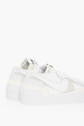 SACAI Patent Leather BLAZER Low-top Sneakers