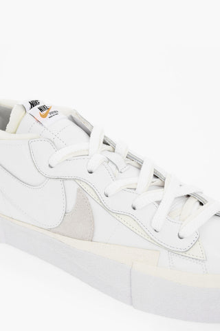 SACAI Patent Leather BLAZER Low-top Sneakers