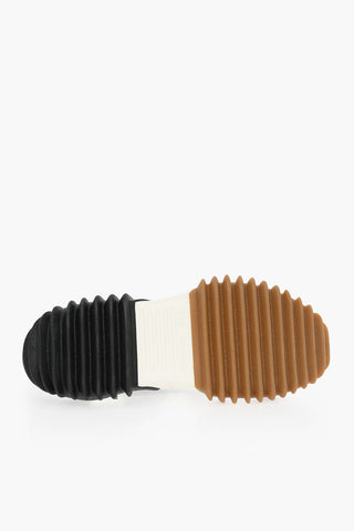 Sneakers High-top Con Suola Chunky In Gomma