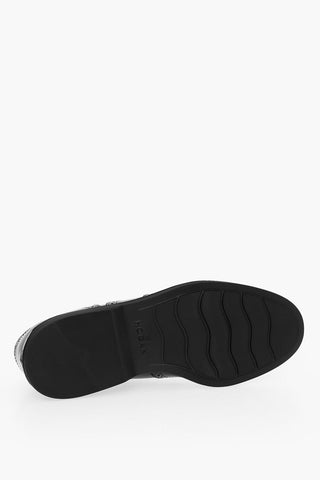 Leather Oxfords With Brogues details