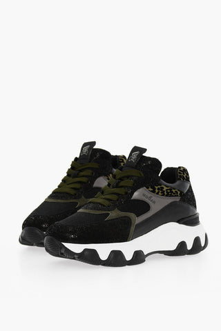 Low-top HYPERACTIVE Sneakers With Rubber Sole