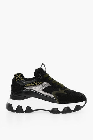 Low-top HYPERACTIVE Sneakers With Rubber Sole