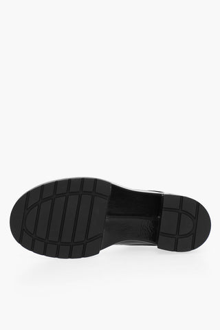 Leather Derby Heel 6 cm