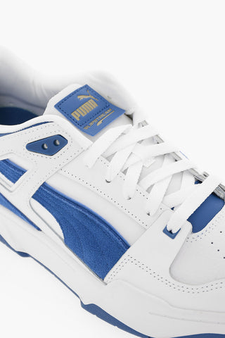Leather SLIPSTREAM Sneakers With Contrasting Details