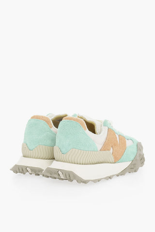 Low-top Sneakers With Recycled Suede Details