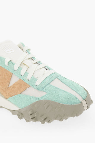 Low-top Sneakers With Recycled Suede Details